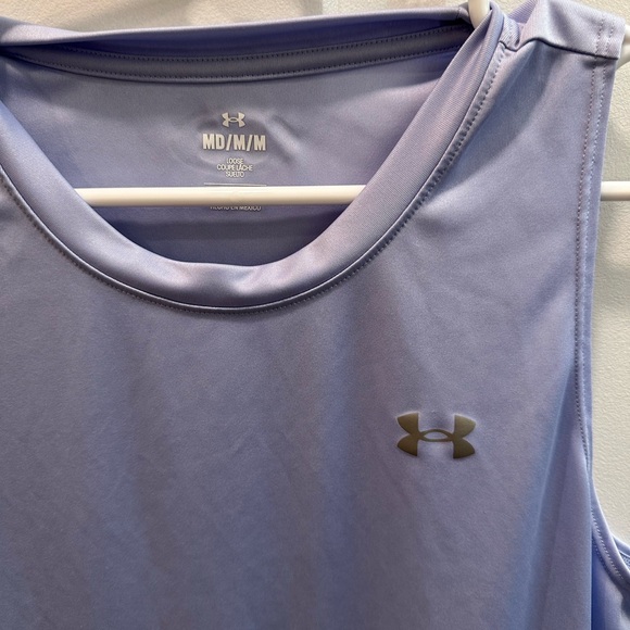 Under Armour Lavender Sleeveless Shirt - Picture 2 of 7